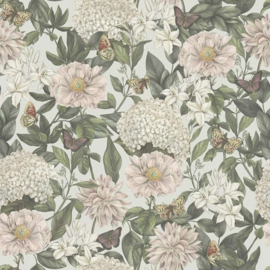 AS Creation Drawn Into Nature Behang 39426-4 / 394264 Bloemen/Botanisch/Vlinders