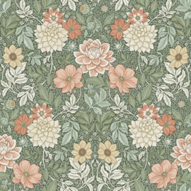 Boras Tapeter Icons Behang 7666 Bloemen/Dahlia Garden/Landelijk