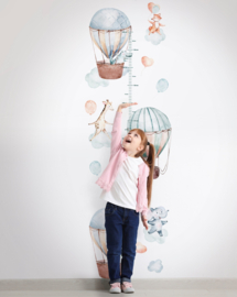 Noordwand Kids Walls Meetlat 45867 Ballonvaart/Dieren