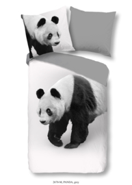 Muller Textiles Dekbedovertrek 2670-M Panda Grey/Pandabeer/Dieren