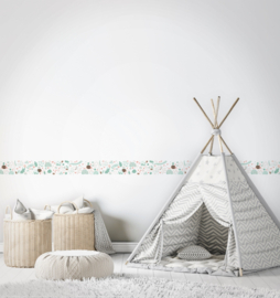Noordwand Kids Walls Rand 45873 Botanisch/Dieren