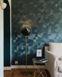 Arte Monsoon Facet Behang 75305 Geometrisch/Blauw/Modern