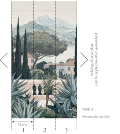 AS Creation Metropolitan Stories Hotspot Fotobehang 790158 Tuscan Garden/Landschap