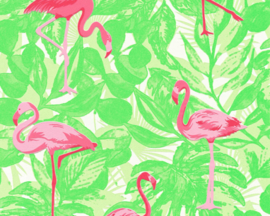AS Creation Boys & Girls6 Behang 35980-2 Botanisch/Flamingo/Dieren/Tropisch