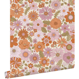 Esta Home Nieuw! Behang 130961 Vintage Retro Bloemen/Landelijk