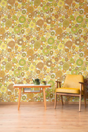 AS Creation Retro Chic Behang 39535-5 / 395355 Bloemen/Jaren 60 70