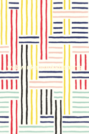 Eijffinger Stripes+ Fotobehang. 377204 Modern/Breton Patch