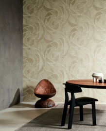 Arte Manila Behang 64512 Spiral Bone ( Gratis Universele Lijm en Verzending binnen Nederland)