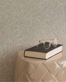 Eijffinger Riviera Maison Behang 350524 Ginkgo Bladeren