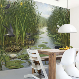 DWD Natural History/M.A Koekkoek Fotobehang NH250066 Naardermeer/Maatwerk