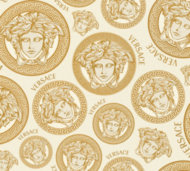 AS Creation Versace 5 Behang 38611-5 Grieks Medusa Kopje/Meander