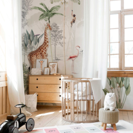 Annet Weelink Design Fotobehang 8785280858122 Wildlife's Playground/Dieren