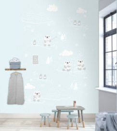 Behangexpresse Kay & Liv Fotobehang INK7037 IJsbeer/Pinquin