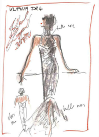 AS Creation Karl Lagerfeld Fotobehang DD120246 Sketch/Mode Schets