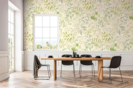 AS Creation Aquarell Dreams Fotobehang 396932 Bladeren