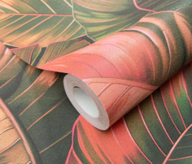 Erismann Wall Stories Behang 10504-07 Bladeren Tropica//Tropisch