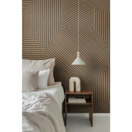 Origin 3D Reflections Fotobehang 357314 3D Wood/Hout