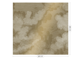 Dutch Wallcoverings Gold Collection Fotobehang MW-011 Engraved Clouds/Wolken