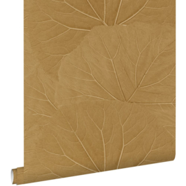 Esta Home Nieuw! Behang 139914 Bladeren/Okergeel
