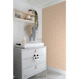 Esta Home To The Moon And Back Behang 139580 Bloemetjes