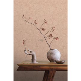 Esta Home To The Moon And Back Behang 139490 Ginkgo Bladeren