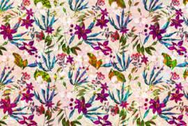 Walls by Patel Fotobehang DD110241 Mosaic Blossom 2