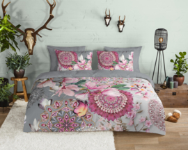 Muller Textiles Dekbedovertrek 30475 Inaya/Hip/Mandala en Magnolia Bloemen/2 persoons