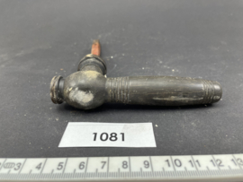 nr. 1081 bijzondere antieke halve houten klink