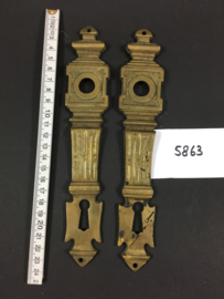 nr. 5863 antieke deur schilden asmaat 15mm