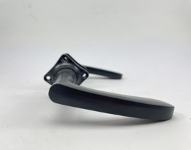 nr. 13 gietijzeren deurklink , zwart gecoat