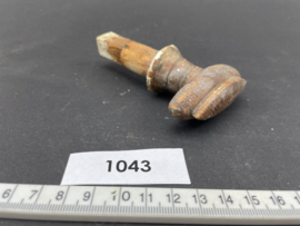 nr. 1043 antieke houten knop