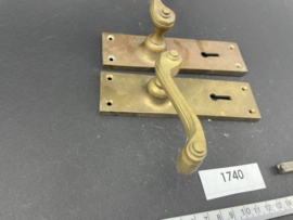 nr. 1740 messing klinkstel