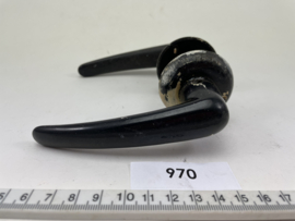 nr. 970 originele bakelieten klink rond