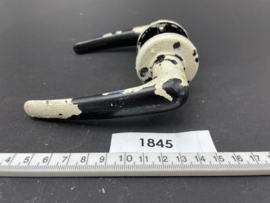 nr. 1845 originele bakelieten klink, rond rozet