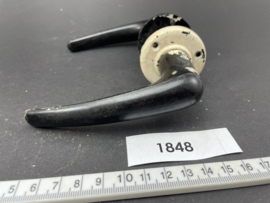 nr. 1848originele bakelieten klink, rond rozet
