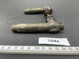 nr. 1046 bijzondere antieke houten klink