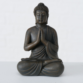 Buddha - Boedha - 10cm - 3 set - Bruin