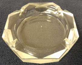 Asbak - Glas - 8 hoek - 10x10cx3m. - Ø11cm - Hoogte 3 cm