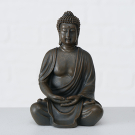 Buddha - Boedha - 10cm - 3 set - Bruin