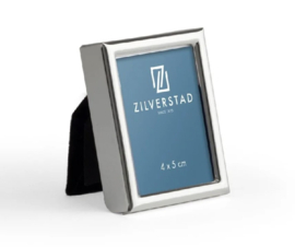 Fotolijst - Pasfotolijstje - glanzend  - 4x5cm - Zilver