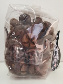 Decoratie - Zakje - +/- 30 stuks - Schillen - Riverdale - Naturel - Ø2 cm