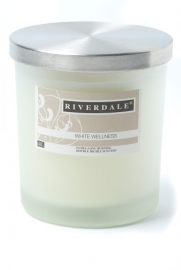 Riverdale geurkaars White Wellness 48+