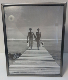 Fotolijst  - Mat  - 20x25cm - oud zilver