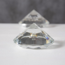 Diamant  - Ø 10cm - Glas - Decoratie