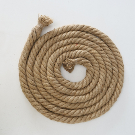 Touw - Jute - 600cm - Ø3cm - Bruin - Decoratie