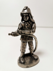 Brandweerman - Kurz edeltin - 10cm.