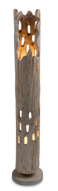 Boltze - Lamp - Boomstam - 18x118cm - Hout.