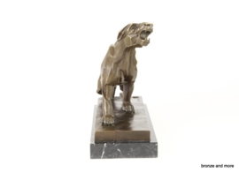 Panter Art Deco bronzen beeld