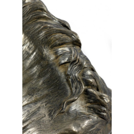 Fries paardenhoofd bronzen beeld