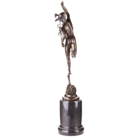 Bronzen Mercurius Hermes 70 cm